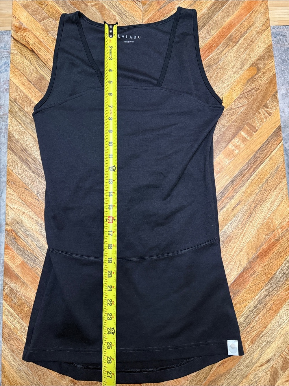 Lalabu Black Women's Athletic Tank Top Size M - Picture 8 of 9